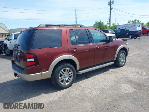 2009 Ford Explorer Eddie Bauer with VIN 1FMEU74E29UA36878, listed as a IAAI auction lot 42398336 with 106,191 mi miles and . Bid and sale history available at DreamBid. Image 4.