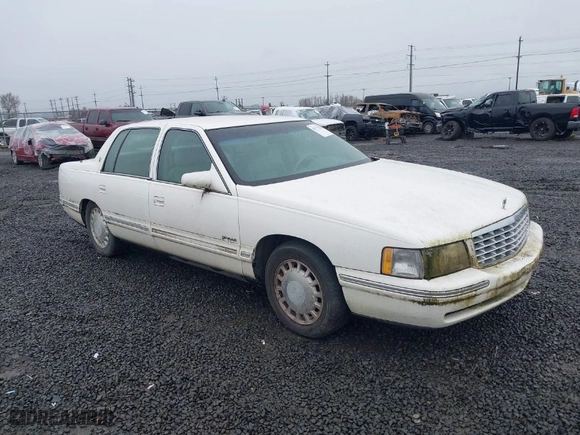 1999 Cadillac DeVille with VIN 1G6KD54Y5XU768072, listed as a IAAI auction lot 41777526 with NaN miles. Bid and sale history available at carsss.com. Image 1.