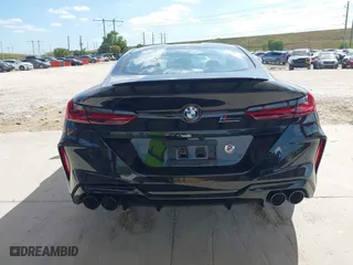 2020 BMW M8 with VIN WBSAE0C01LCD71085, listed as a IAAI auction lot 41432091 with 14,032 mi miles. Bid and sale history available at carsss.com. Image 16.
