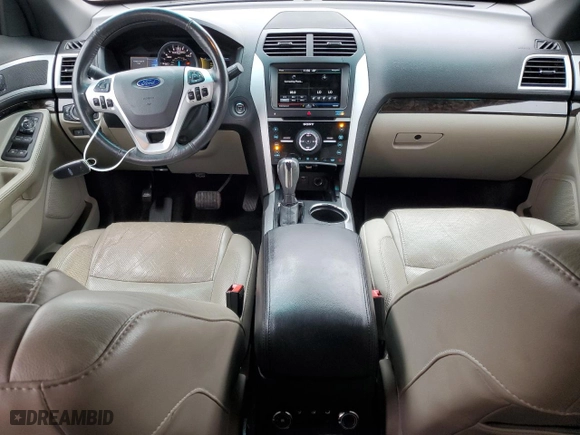2014 Ford Explorer Limited with VIN 1FM5K7F8XEGA41090, listed as a Copart auction lot 52129195 with 179,347 mi miles and Salvage Title. Bid and sale history available at carsss.com. Image 8.