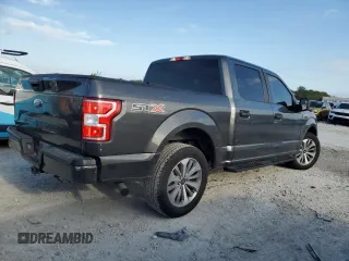 2018 Ford F-150 XL с VIN 1FTEW1CP8JFD24735, выставлен на аукционе Copart как лот 52548045 с пробегом 154 506 миль миль и Списание • Salvage title. История ставок и продаж доступна на DreamBid. Изображение 3.