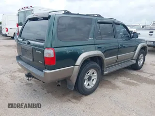 2000 Toyota 4Runner Limited with VIN JT3GN87RXY0163743, listed as a IAAI auction lot 42142809 with 185,320 mi miles and . Bid and sale history available at DreamBid. Image 4.