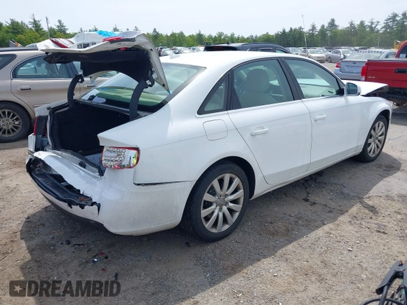 2011 Audi A4 Premium Plus с VIN WAUFFAFL7BN055175, выставлен на аукционе IAAI как лот 42351895 с пробегом 119 881 миль миль и . История ставок и продаж доступна на DreamBid. Изображение 4.