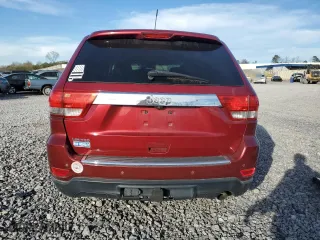 2012 Jeep Grand Cherokee Overland with VIN 1C4RJFCG1CC113295, listed as a Copart auction lot 49785785 with 0 mi miles and Salvage Title. Bid and sale history available at carsss.com. Image 6.