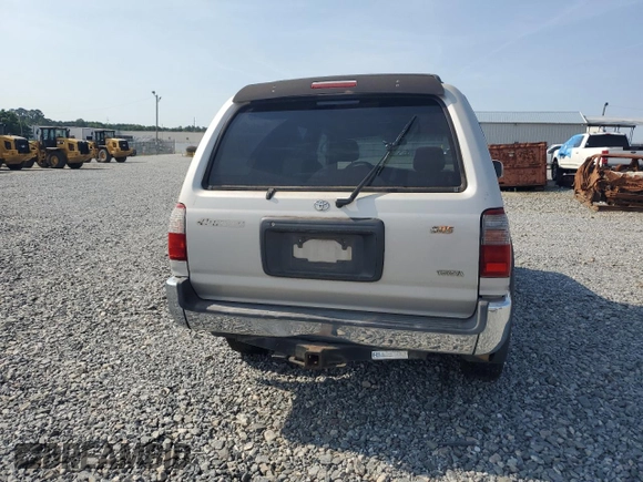 1999 Toyota 4Runner SR5 with VIN JT3GN86R4X0108317, listed as a Copart auction lot 57531415 with 308,877 mi miles and Clean title. Bid and sale history available at DreamBid. Image 6.