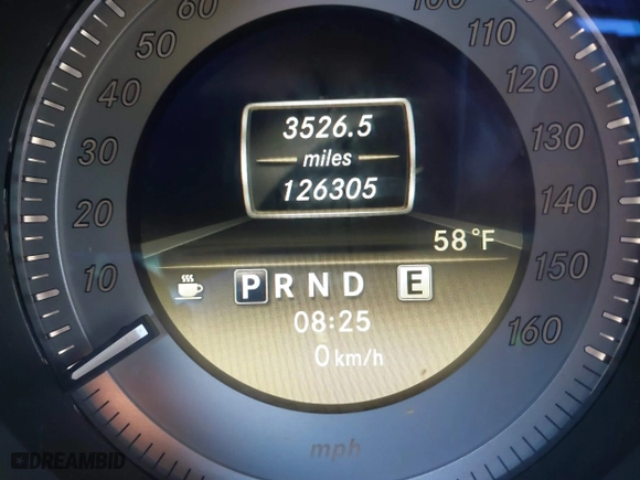 2012 Mercedes-Benz C-Class C 250 with VIN WDDGJ4HB6CF802102, listed as a IAAI auction lot 41261431 with 126,305 mi miles. Bid and sale history available at carsss.com. Image 15.