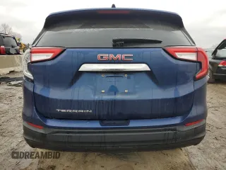 2022 GMC Terrain SLE with VIN 3GKALMEV9NL128470, listed as a Copart auction lot 44194835 with 63,385 mi miles and Salvage Title. Bid and sale history available at carsss.com. Image 6.