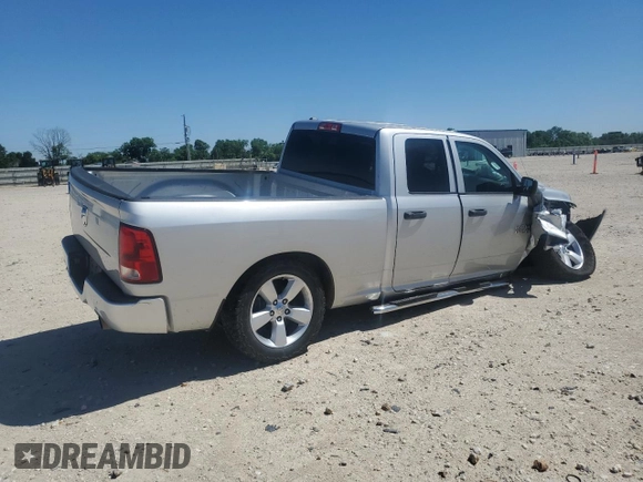 2015 Ram 1500 Express with VIN 1C6RR6FT7FS651678, listed as a Copart auction lot 53910035 with 218,850 mi miles and Salvage title. Bid and sale history available at DreamBid. Image 3.