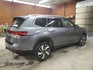 2024 Volkswagen Atlas SEL with VIN 1V2BR2CA8RC532847, listed as a Copart auction lot 52149275 with 26,590 mi miles and Salvage title. Bid and sale history available at DreamBid. Image 3.