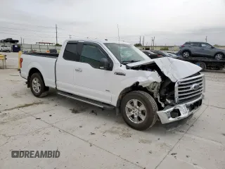 2017 Ford F-150 XL with VIN 1FTEX1CP9HKC59893, listed as a Copart auction lot 51654115 with 105,856 mi miles and Salvage Title. Bid and sale history available at carsss.com. Image 4.
