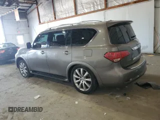 2014 Infiniti QX80 with VIN JN8AZ2NE0E9061737, listed as a Copart auction lot 61926565 with Not provided miles and Clean title. Bid and sale history available at DreamBid. Image 2.