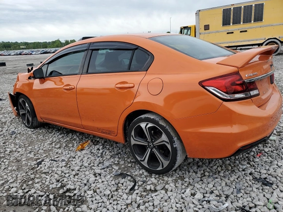 2015 Honda Civic Si z VIN 2HGFB6E51FH701373, wystawiony jako Copart lot #55479555 z przebiegiem Nie podano mil oraz Szkoda całkowita • Salvage title. Historia ofert i sprzedaży dostępna na DreamBid. Obrazek 2.