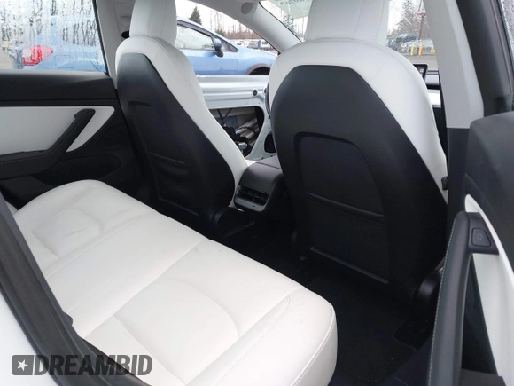2021 Tesla Model 3 Long Range with VIN 5YJ3E1EB3MF856009, listed as a IAAI auction lot 41809767 with 42,072 mi miles. Bid and sale history available at carsss.com. Image 8.
