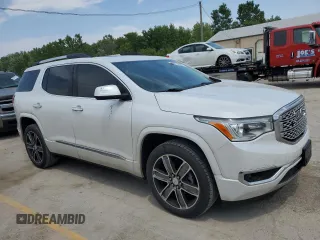 2017 GMC Acadia Denali with VIN 1GKKNXLSXHZ178316, listed as a Copart auction lot 58015355 with 166,540 mi miles and Salvage title. Bid and sale history available at DreamBid. Image 4.