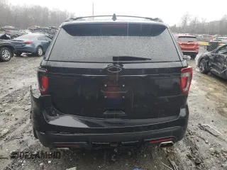 2017 Ford Explorer Sport with VIN 1FM5K8GT9HGB38228, listed as a Copart auction lot 44203005 with Not Provided miles and Salvage Title. Bid and sale history available at carsss.com. Image 6.