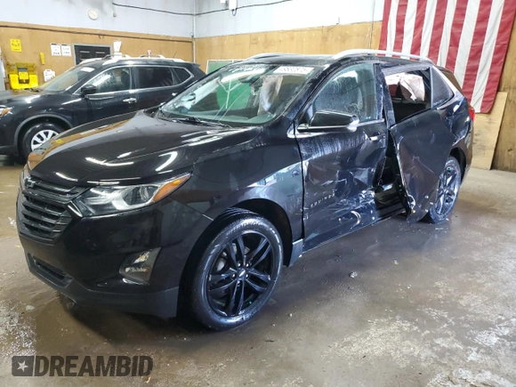 2020 Chevrolet Equinox LT with VIN 2GNAXUEV6L6164660, listed as a Copart auction lot 49832875 with 51,114 mi miles and Non Repairable. Bid and sale history available at DreamBid. Image 1.