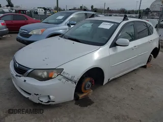 2008 Subaru Impreza Wagon (Natl) i w/Premium Pkg with VIN JF1GH61608H811782, listed as a IAAI auction lot 41692999 with 161,701 mi miles. Bid and sale history available at carsss.com. Image 2.
