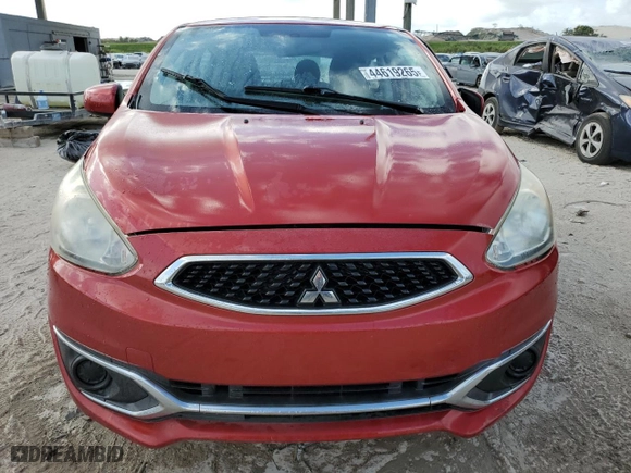 2017 Mitsubishi Mirage ES with VIN ML32A3HJ4HH008655, listed as a Copart auction lot 44619265 with 103374 miles and Salvage Title. Bid and sale history available at carsss.com. Image 5.