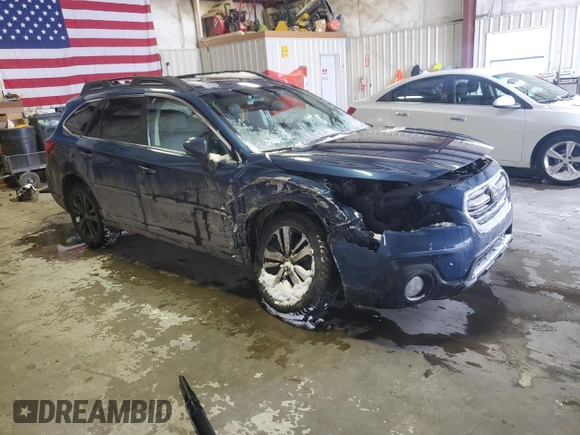 2019 Subaru Outback Limited with VIN 4S4BSANC0K3311033, listed as a Copart auction lot 45477765 with 118,873 mi miles and Salvage title. Bid and sale history available at DreamBid. Image 4.