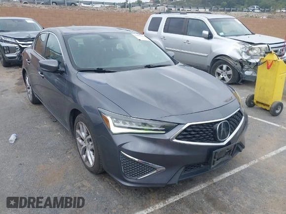 2019 Acura ILX with VIN 19UDE2F35KA000848, listed as a IAAI auction lot 41895680 with 97,050 mi miles. Bid and sale history available at carsss.com. Image 1.
