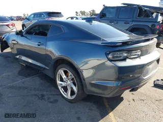 2019 Chevrolet Camaro 2SS with VIN 1G1FH1R74K0127242, listed as a IAAI auction lot 38446883 with 1 mi miles. Bid and sale history available at carsss.com. Image 3.