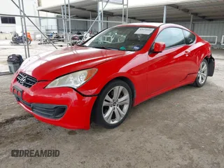 2010 Hyundai Genesis Coupe Premium with VIN KMHHT6KD2AU027736, listed as a IAAI auction lot 42654916 with 102,715 mi miles and . Bid and sale history available at DreamBid. Image 2.