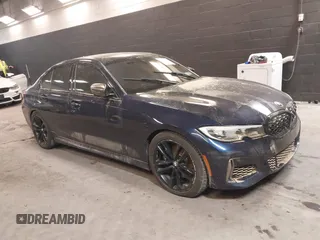 2020 BMW 3 Series M340i xDrive with VIN WBA5U9C07LAF54824, listed as a IAAI auction lot 41218617 with 37,694 mi miles and . Bid and sale history available at DreamBid. Image 1.