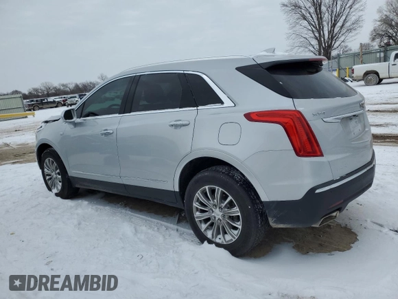 2017 Cadillac XT5 Luxury FWD with VIN 1GYKNBRS6HZ102463, listed as a Copart auction lot 44979655 with 98,738 mi miles and Salvage Title. Bid and sale history available at DreamBid. Image 2.