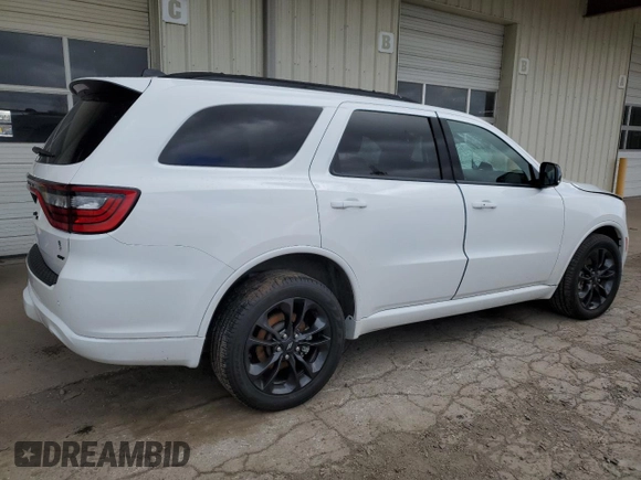 2024 Dodge Durango GT Plus with VIN 1C4RDJDG5RC111406, listed as a Copart auction lot 51932555 with 13,795 mi miles and Salvage title. Bid and sale history available at DreamBid. Image 3.