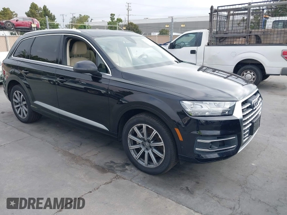 2019 Audi Q7 Premium Plus with VIN WA1LAAF74KD009049, listed as a IAAI auction lot 42745159 with 70,472 mi miles and . Bid and sale history available at DreamBid. Image 1.