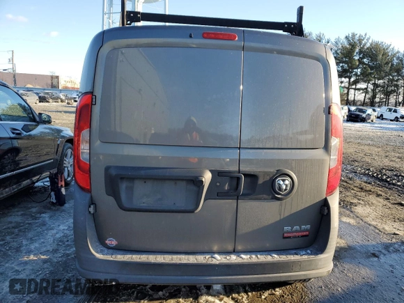 2015 Ram ProMaster City Cargo Tradesman with VIN ZFBERFAT5F6A80320, listed as a Copart auction lot 41469485 with 153,329 mi miles and Salvage Title. Bid and sale history available at carsss.com. Image 6.