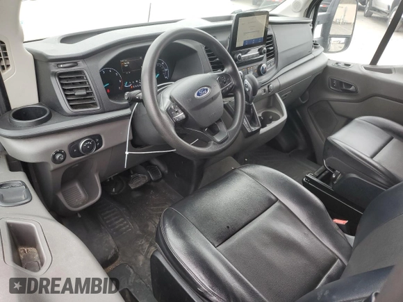 2020 Ford Transit Cargo with VIN 1FTBF4XG7LKB21098, listed as a Copart auction lot 44429335 with 163,011 mi miles and Salvage Title. Bid and sale history available at DreamBid. Image 8.