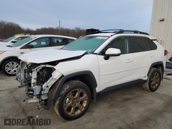 2023 Toyota RAV4 Hybrid XLE with VIN 2T3UWRFV9PW176056, listed as a Copart auction lot 44119305 with 31,794 mi miles and Salvage Title. Bid and sale history available at carsss.com. Image 1.
