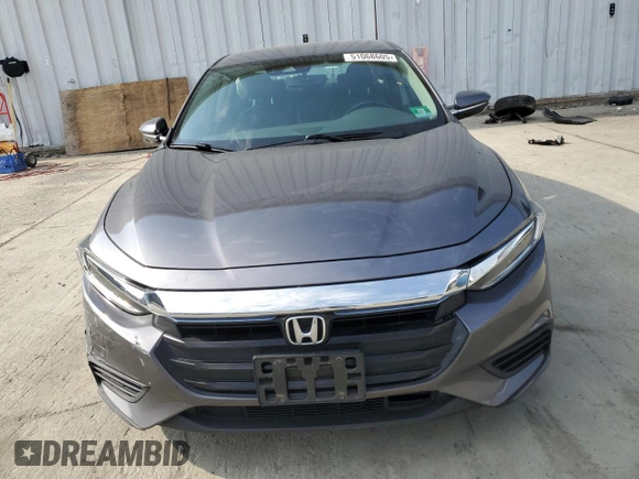 2019 Honda Insight Touring with VIN 19XZE4F9XKE011331, listed as a Copart auction lot 51068605 with 129,440 mi miles and Salvage Title. Bid and sale history available at carsss.com. Image 5.