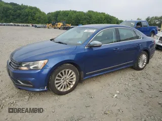 2016 Volkswagen Passat SE with VIN 1VWBT7A37GC017384, listed as a Copart auction lot 59661115 with 188,178 mi miles and Salvage title. Bid and sale history available at DreamBid. Image 1.