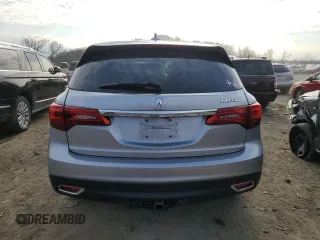 2016 Acura MDX with VIN 5FRYD4H27GB017182, listed as a Copart auction lot 47529635 with 136,170 mi miles and Salvage Title. Bid and sale history available at carsss.com. Image 6.