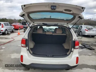 2015 Kia Sorento LX with VIN 5XYKT3A68FG595316, listed as a Copart auction lot 44363615 with 192,193 mi miles and Salvage Title. Bid and sale history available at DreamBid. Image 6.