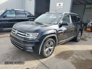 2018 Volkswagen Atlas SEL with VIN 1V2SR2CA9JC583214, listed as a Copart auction lot 59994975 with 79,709 mi miles and Salvage title. Bid and sale history available at DreamBid. Image 1.