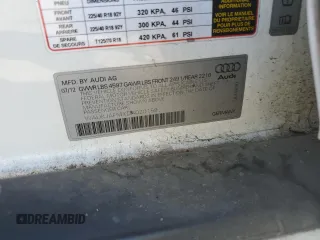 2013 Audi A3 Premium Plus z VIN WAUKJAFMXDA020159, wystawiony jako Copart lot #75719724 z przebiegiem 92 334 mil mil oraz Szkoda całkowita • Salvage title. Historia ofert i sprzedaży dostępna na DreamBid. Obrazek 12.