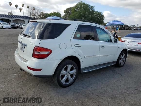 2010 Mercedes-Benz M 350 with VIN 4JGBB2FB5AA611558, listed as a Copart auction lot 47794975 with 132,390 mi miles and Clean Title. Bid and sale history available at DreamBid. Image 3.