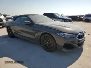 2022 BMW 8 Series 840i with VIN WBADZ2C08NCJ12305, listed as a Copart auction lot 72503114 with 26,817 mi miles and Salvage Title. Bid and sale history available at carsss.com. Image 4.