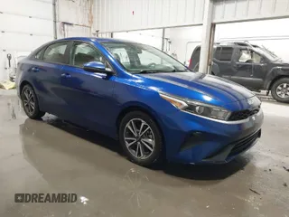 2022 Kia Forte LXS with VIN 3KPF24AD0NE416805, listed as a IAAI auction lot 41725023 with 43,158 mi miles. Bid and sale history available at carsss.com. Image 1.