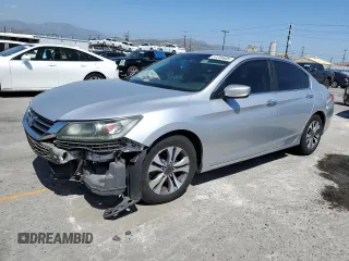 2013 Honda Accord LX z VIN 1HGCR2F30DA137473, wystawiony jako Copart lot #57245405 z przebiegiem 211 828 mil mil oraz Szkoda całkowita • Salvage title. Historia ofert i sprzedaży dostępna na DreamBid. Obrazek 1.