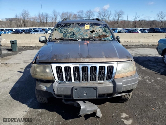 2001 Jeep Grand Cherokee Laredo with VIN 1J4GW48S11C542230, listed as a Copart auction lot 50038975 with 0 mi miles and Non Repairable. Bid and sale history available at carsss.com. Image 5.