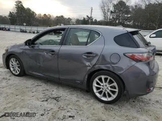 2012 Lexus CT 200h with VIN JTHKD5BH4C2114149, listed as a Copart auction lot 48964375 with 170,874 mi miles and Salvage Title. Bid and sale history available at carsss.com. Image 2.