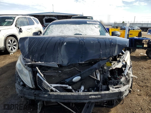 2013 Kia Optima Hybrid EX with VIN KNAGM4AD9D5039557, listed as a Copart auction lot 46344555 with 165,839 mi miles and Salvage Title. Bid and sale history available at carsss.com. Image 5.