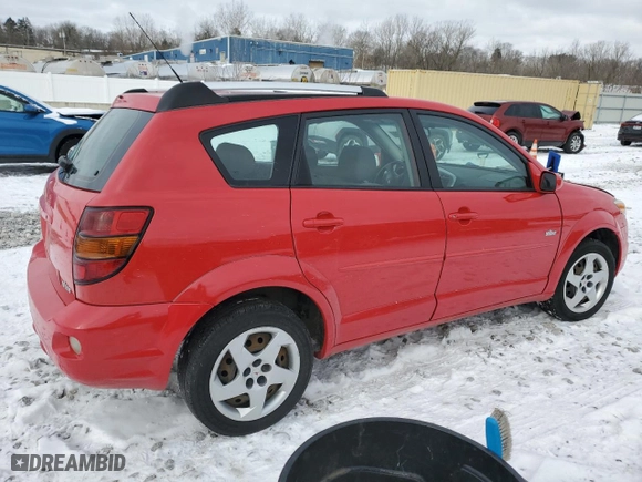 2005 Pontiac Vibe with VIN 5Y2SM63895Z437287, listed as a Copart auction lot 45498205 with 149,532 mi miles and Salvage Title. Bid and sale history available at carsss.com. Image 3.