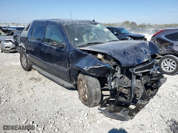 2007 Chevrolet Avalanche LT w/2LT with VIN 3GNEC12J47G184817, listed as a Copart auction lot 76519394 with 0 mi miles and Salvage Title. Bid and sale history available at carsss.com. Image 4.