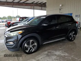 2017 Hyundai Tucson Sport z VIN KM8J33A29HU483713, wystawiony jako Copart lot #45854785 z przebiegiem 55 968 mil mil oraz Szkoda całkowita • Salvage title. Historia ofert i sprzedaży dostępna na DreamBid. Obrazek 1.