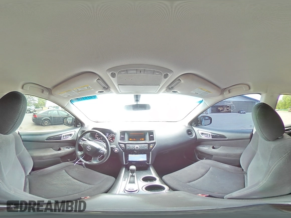 2016 Nissan Pathfinder Platinum with VIN 5N1AR2MM9GC616321, listed as a Copart auction lot 57219905 with 136,679 mi miles and Salvage title. Bid and sale history available at DreamBid. Image 15.